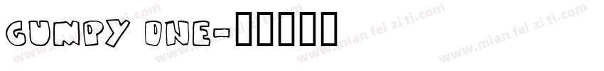 Gumpy one字体转换